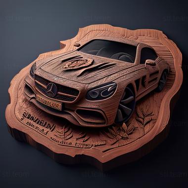 3D модель Mercedes Benz SL73 AMG (STL)